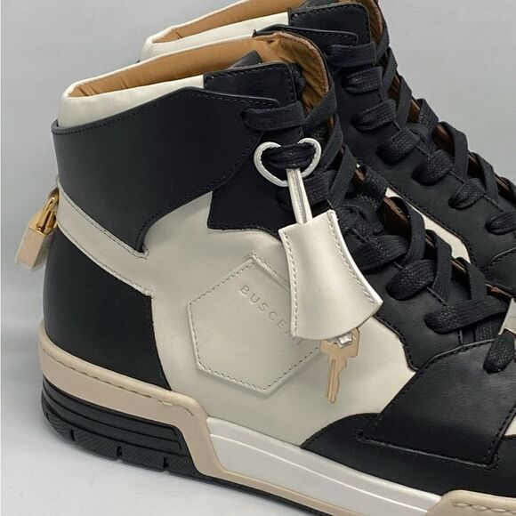 Buscemi Air Jon High Vitello Sneakers size 42/us size 9 - Picture 6 of 13